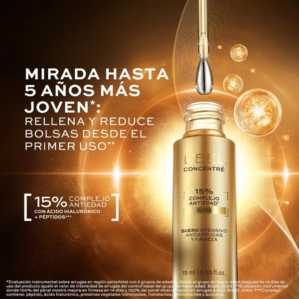 Complejo Antiedad Ojos Suero Intensivo Antiarrugas y Firmeza