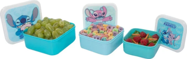 Set de 3 Contenedores Stitch