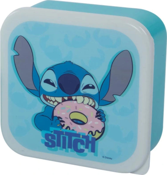 Set de 3 Contenedores Stitch