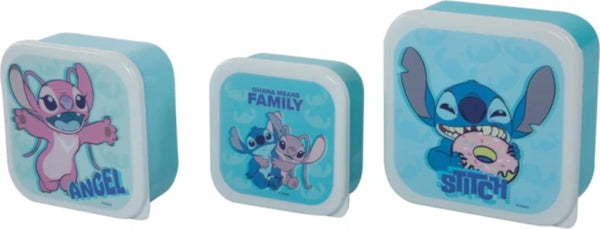 Set de 3 Contenedores Stitch