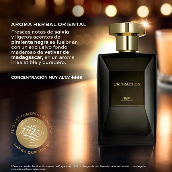 L´Attraction Perfume para Hombre 100 ml L´Bel