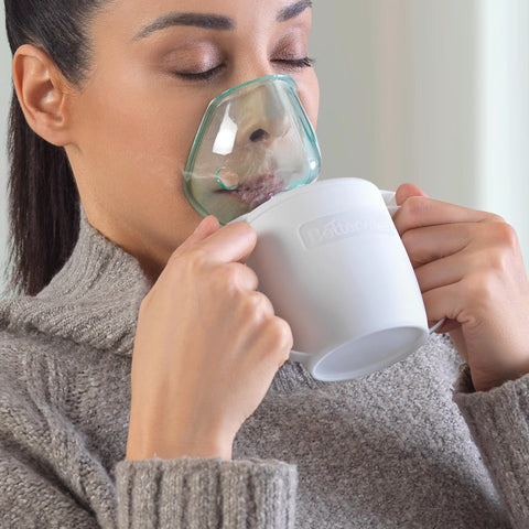 Taza Inhaladora + Aceite Esencial Menta y Eucalipto