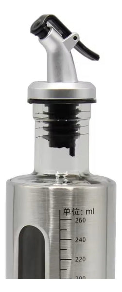 Botella Dispensadora Aceite, Vinagre De Vidrio Hellodream