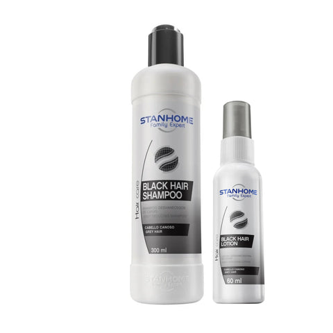 Set Shampoo y Locion Black Hair Stanhome