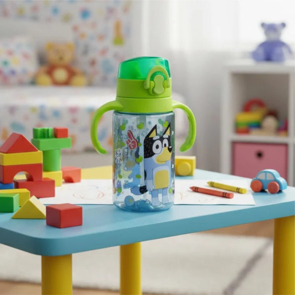 Botella para Agua Bluey con Asas 549ml Fun Kids