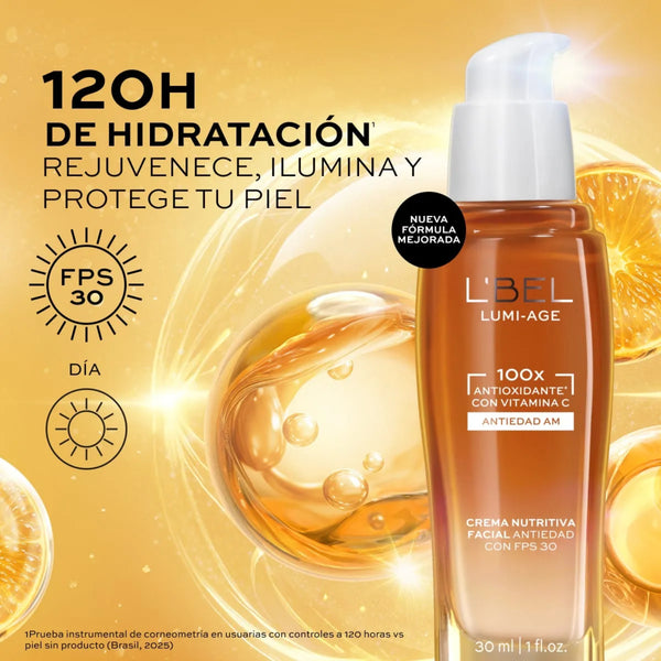 Concentado Andiedad Hidratante de Día FPS 30 LBel