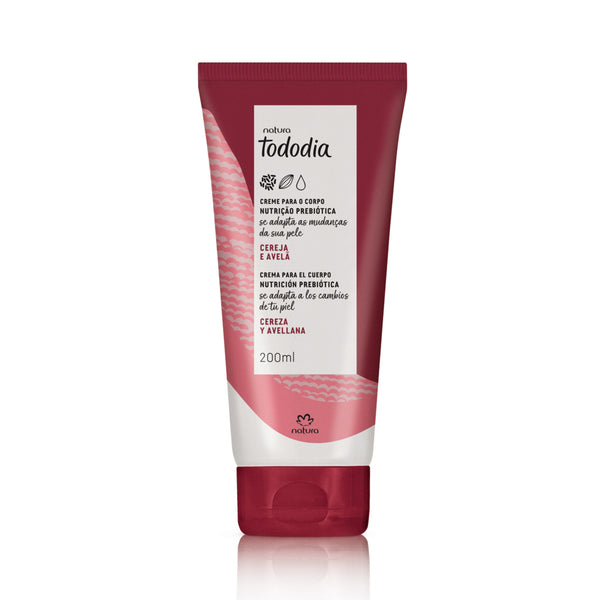 Crema para el Cuerpo Cereza y Avellana 200 ml Natura