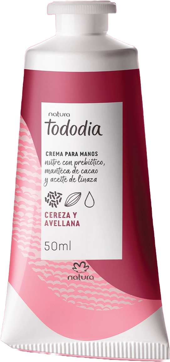 Crema para Manos Cereza y Avellana Natura