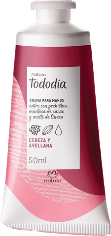 Crema para Manos Cereza y Avellana Natura