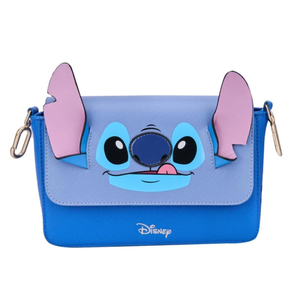 2 Bolsas Crosbody Stitch Orejas y Patron Stich Disney