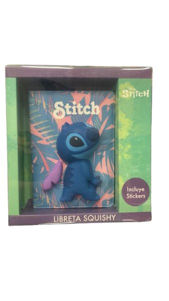 Libreta Squisy Stitch Disney
