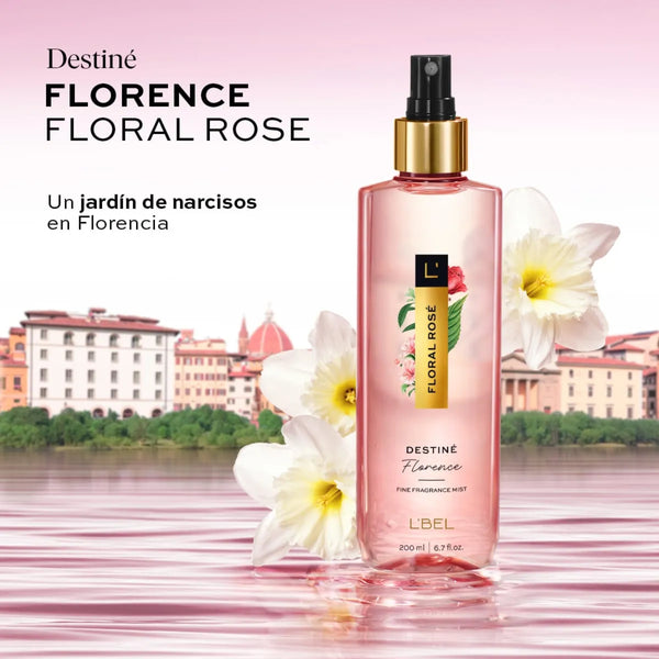 Destine Florence Floral Rose Colonia 200 Ml - LBel
