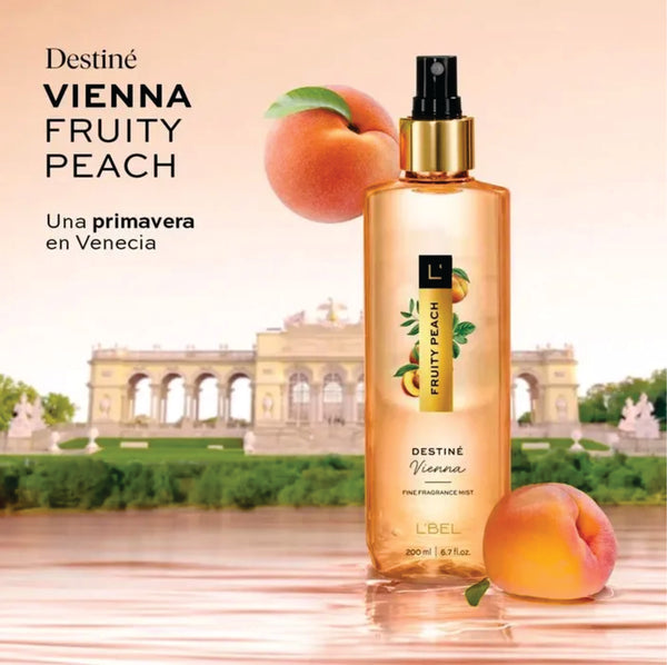 Destine Vienna Fruity Peach Colonia 200 Ml - LBel