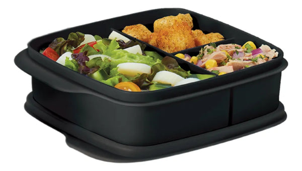 Eco Lunch Cuadrado con Divisiones Tupperware