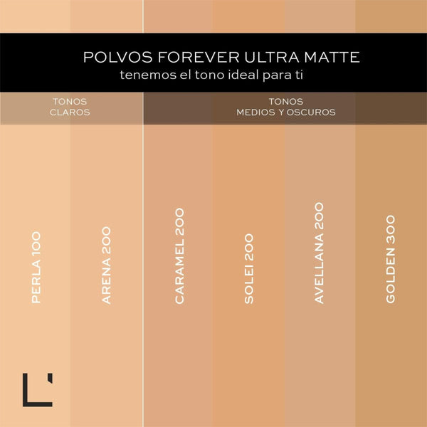 Forever Matte 36H Polvos Control Brillo LBel