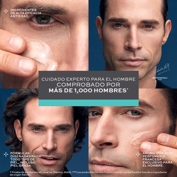Hidratante Antiedad para hombre Homme Expert Lbel
