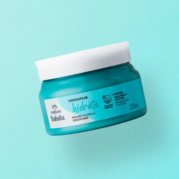 Mascarilla p/Cabello Hidrata con Aloe Vera y Manzana Natura