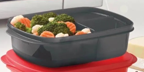 Micro Flash Rectangular Con Divisiones Tupperware