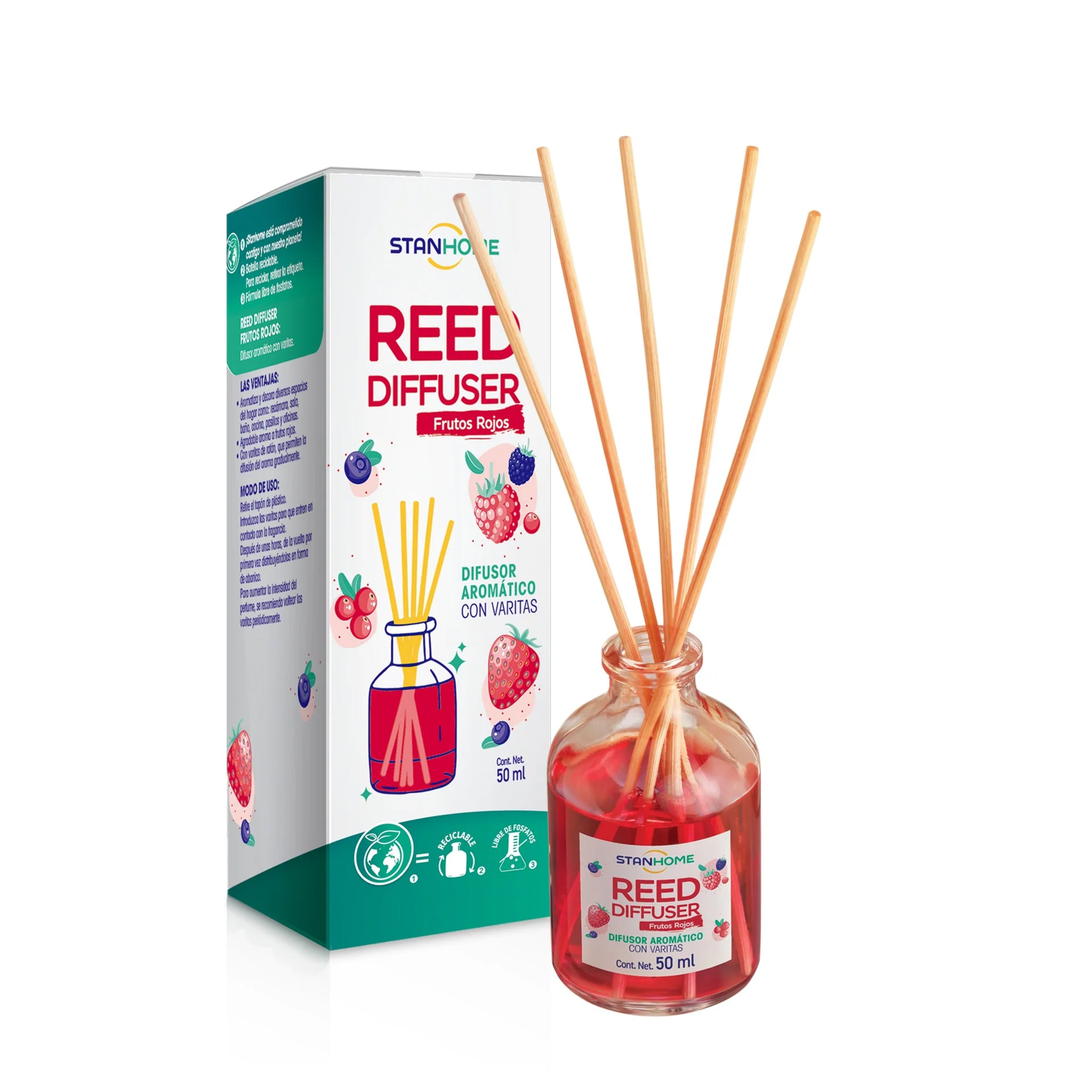Reed Diffuser Frutos Rojos Stanhome