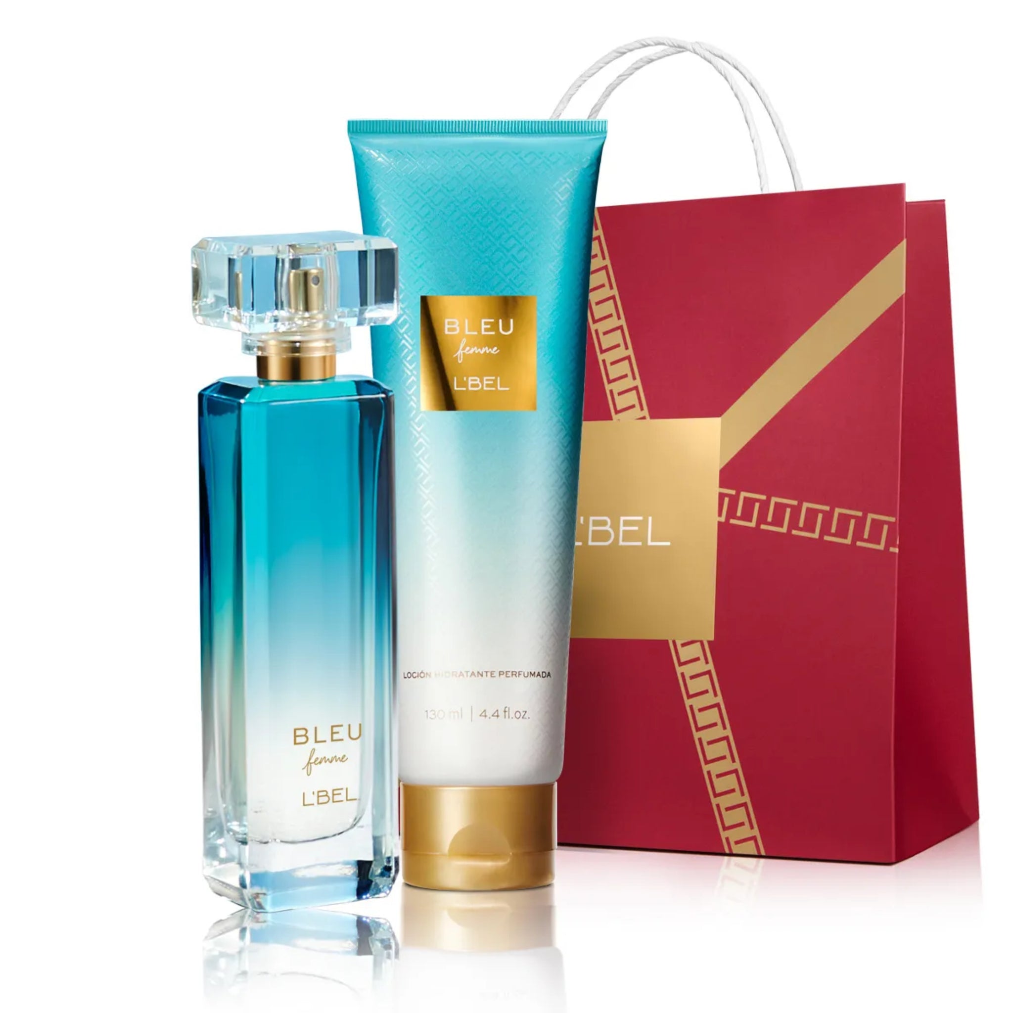 Set de perfume de mujer Bleu Femme + Loción Perfumada Bleu Femme LBel