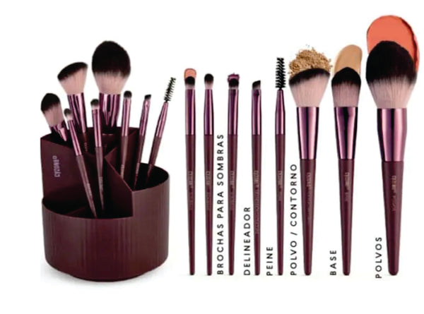 Set de Brochas Glam Beauty Cyzone