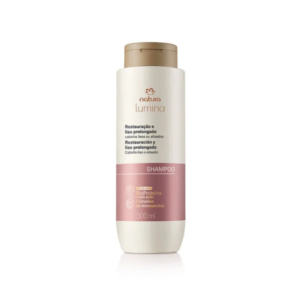 Shampoo Restauración y Liso Prolongado 300ml Natura
