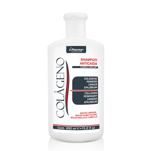 Shampoo Colágeno Anti Caída 450ml iPharma