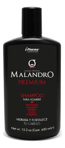 Shampoo Premium Anticaída Malandro para Hombre iPharma
