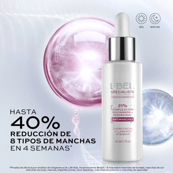 Suero Facial Aclarador Intensivo LBel