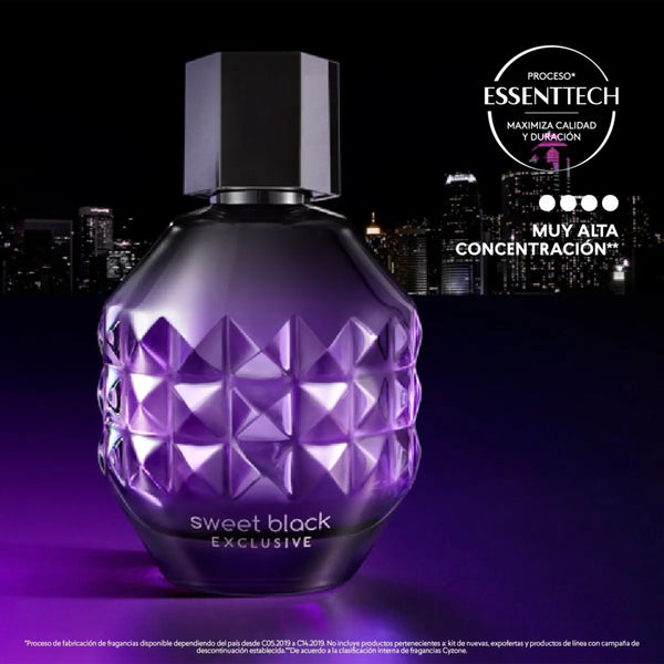 Sweet Black Exclusive Colonia Femenina Cyzone