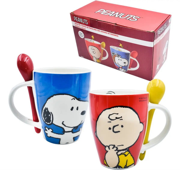 Juego de 2 Tazas Snoopy