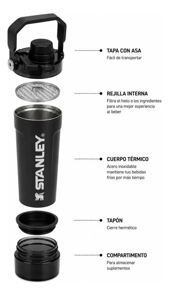 Termo Activate Shaker Stanley 20 oz / 590 ml